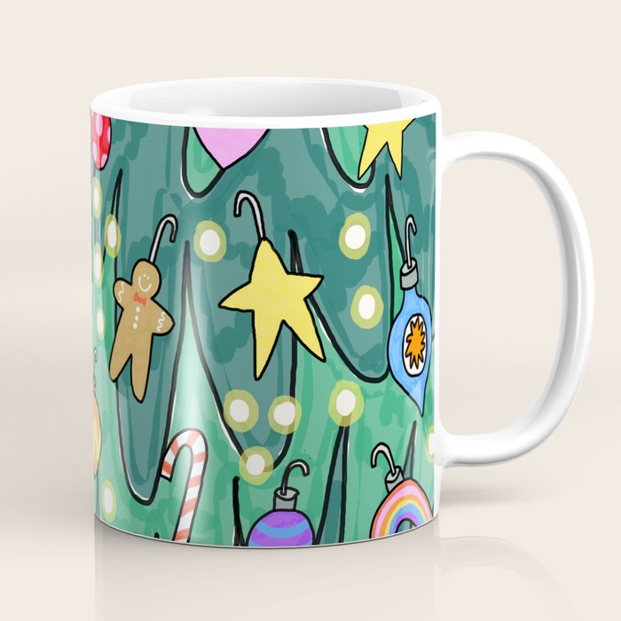 Decked Out Tree Coffee Mug Gallery Image 1