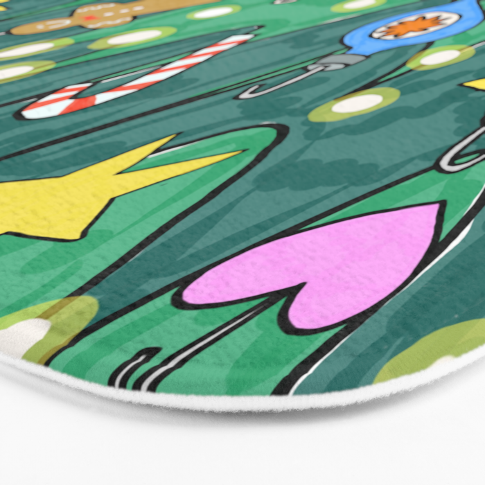 Decked Out Tree Bath Mat Gallery Image 3