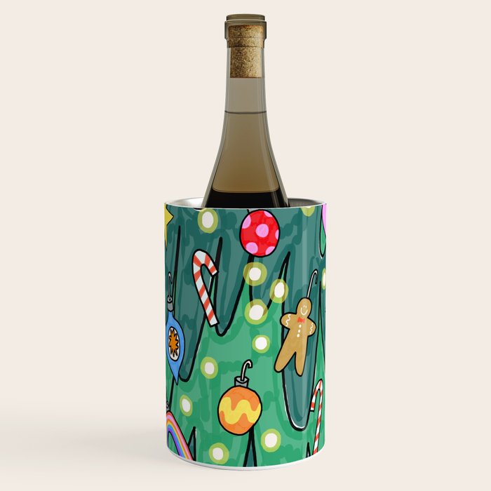 Decked Out Tree Wine Chiller Gallery Image 1