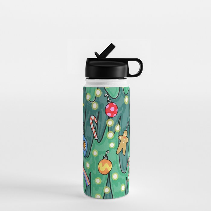 Decked Out Tree Water Bottle Gallery Image 1