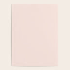 Perfect Pale Light Blush Pink Solid Color Poster Gallery Image 4