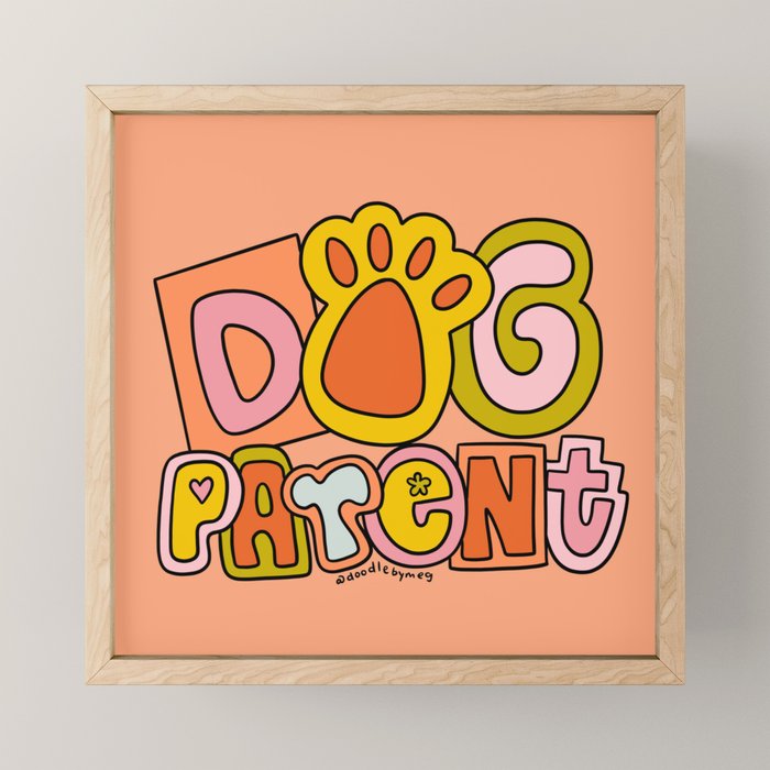 Dog Parent Mini Art Print Gallery Image 1