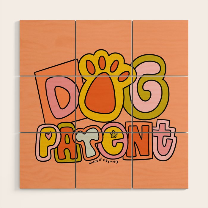 Dog Parent Wood Wall Art Gallery Image 1