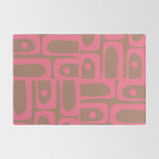 Mid Century Modern Piquet 3 Inspired by PANTONE 17 1230 Color of the Year Mocha Mousse Rug Gallery Image 2