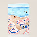 Beach Day II Stationery Card Gallery Image 2