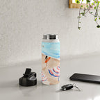 Beach Day II Water Bottle Gallery Image 4