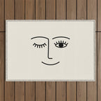 Wink (Off White) Outdoor Rug Gallery Image 1