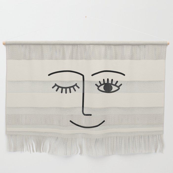 Wink (Off White) Wall Hanging Gallery Image 1