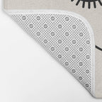 Wink (Off White) Bath Mat Gallery Image 2