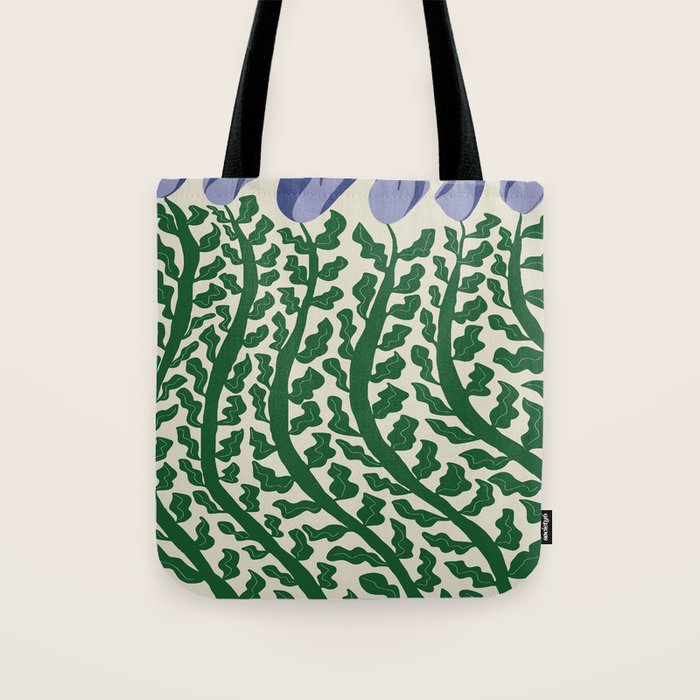 Green Leaf Tote Bag Gallery Image 1