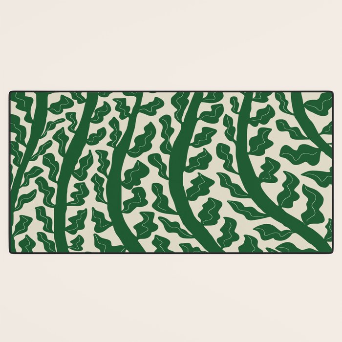 Green Leaf Desk Mat Gallery Image 3