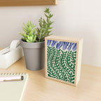 Green Leaf Mini Art Print Gallery Image 2