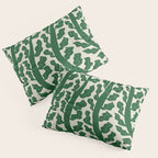Green Leaf Pillow Sham Gallery Image 3