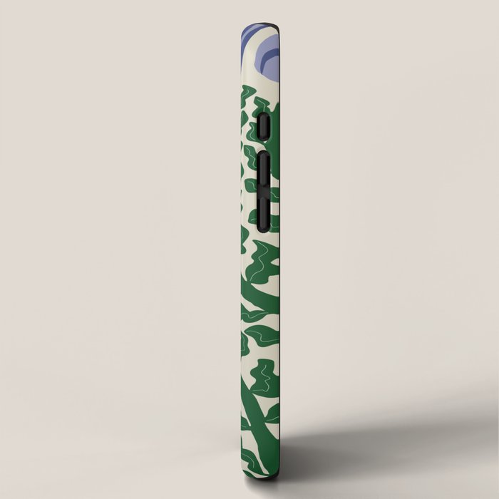 Green Leaf iPhone Case Gallery Image 2