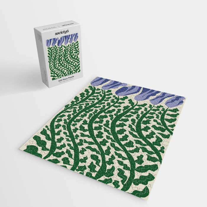 Green Leaf Jigsaw Puzzle Gallery Image 2