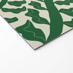 Green Leaf Welcome Mat Gallery Image 2