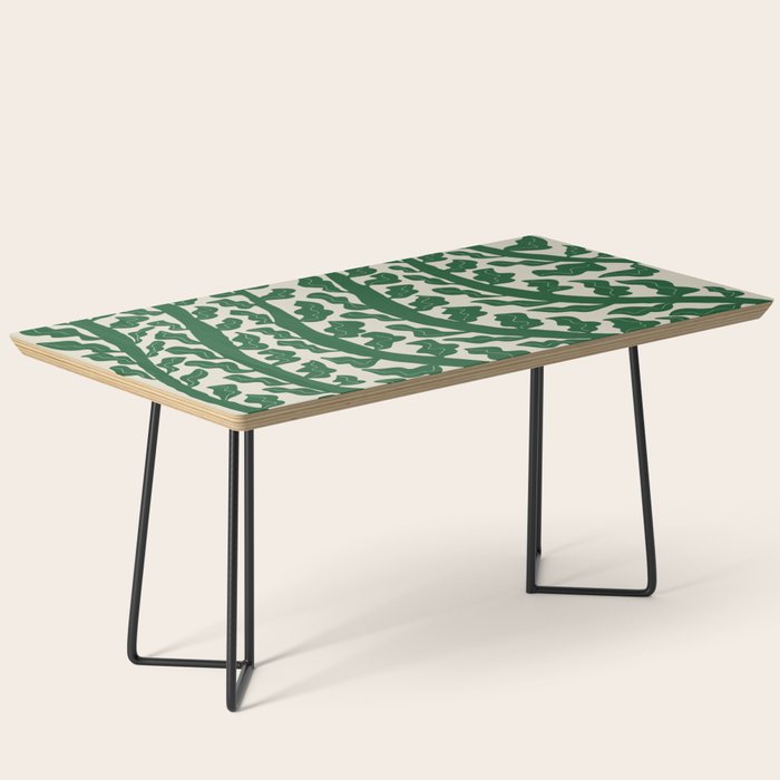 Green Leaf Coffee Table Gallery Image 1