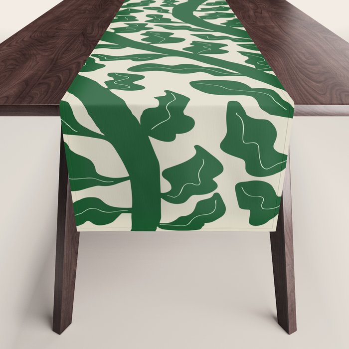 Green Leaf Table Runner Gallery Image 1