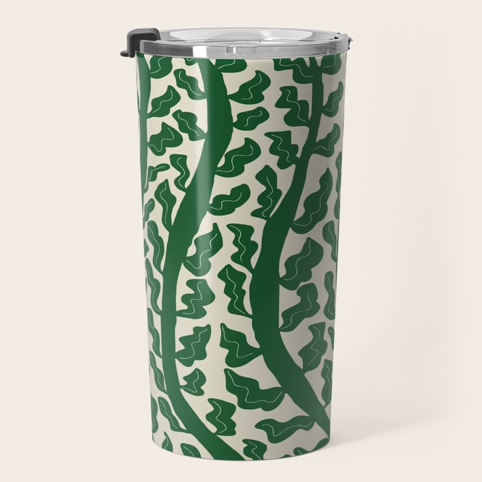 Green Leaf Travel Mug Gallery Image 3