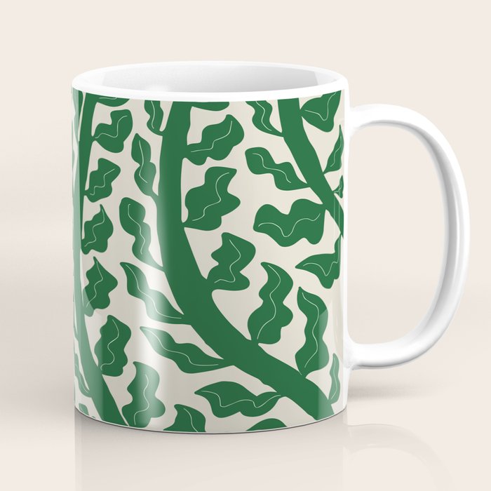Green Leaf Coffee Mug Gallery Image 1