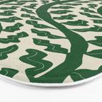 Green Leaf Bath Mat Gallery Image 3