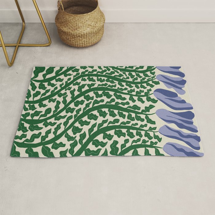 Green Leaf Rug Gallery Image 1