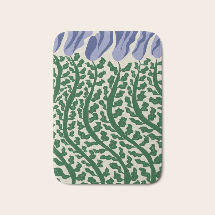 Green Leaf Bath Mat Gallery Image 1
