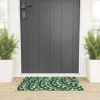 Green Leaf Welcome Mat Gallery Image 3