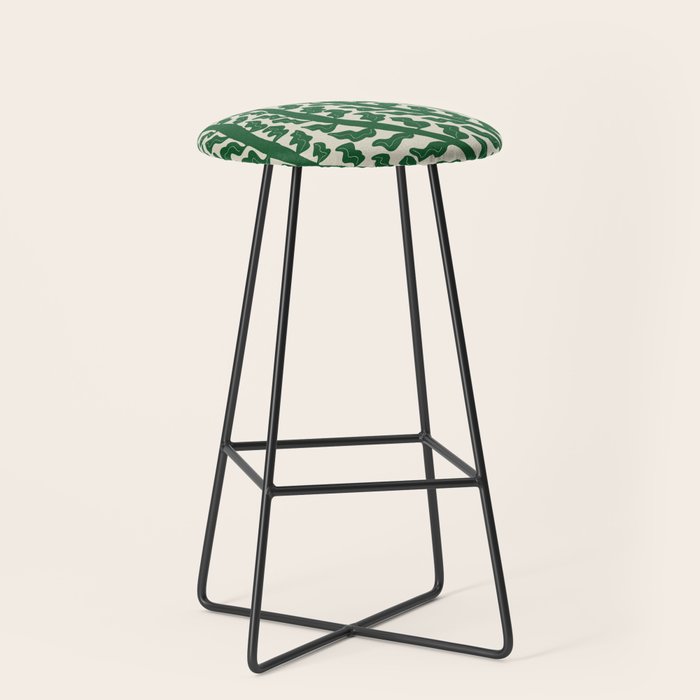 Green Leaf Stool Gallery Image 1