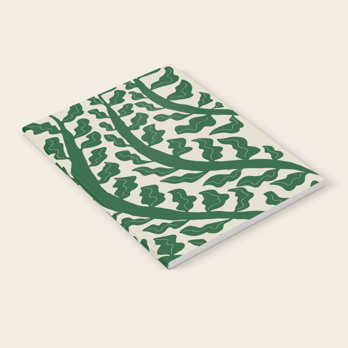 Green Leaf Notebook Gallery Image 1