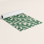 Green Leaf Yoga Mat Gallery Image 2