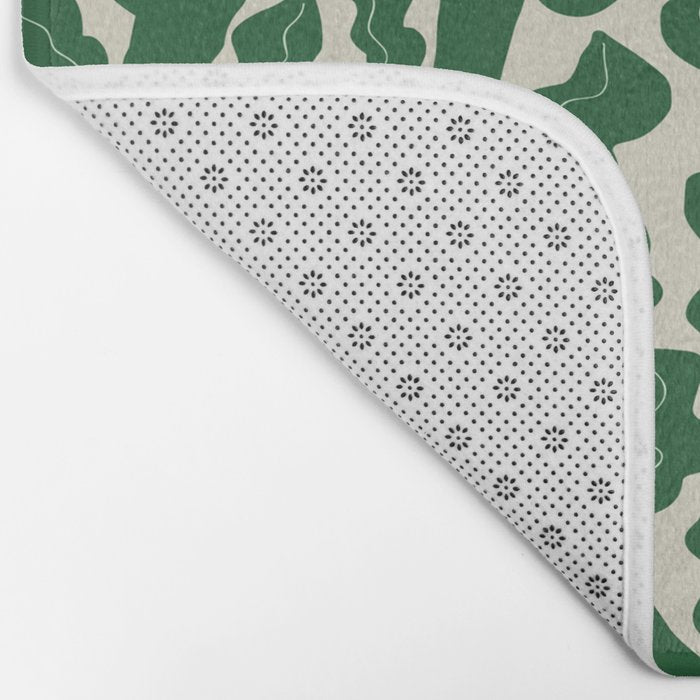 Green Leaf Bath Mat Gallery Image 2