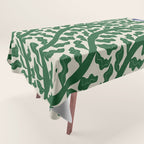 Green Leaf Tablecloth Gallery Image 1