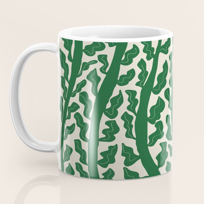 Green Leaf Coffee Mug Gallery Image 3