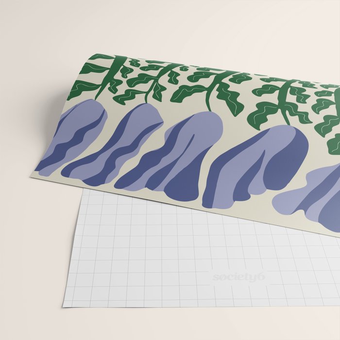 Green Leaf Wrapping Paper Gallery Image 2