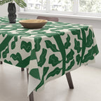 Green Leaf Tablecloth Gallery Image 3