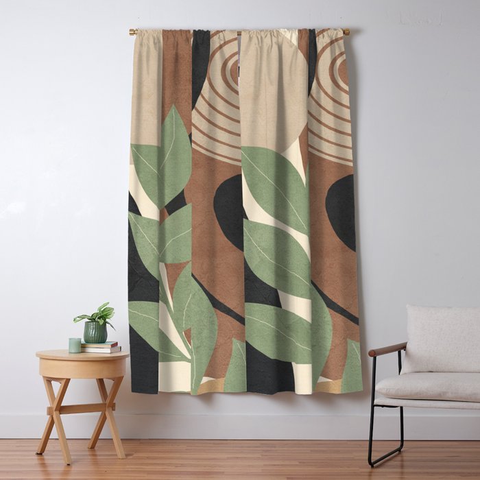 Branches in an abstract setting 01 Window Curtain Gallery Image 1