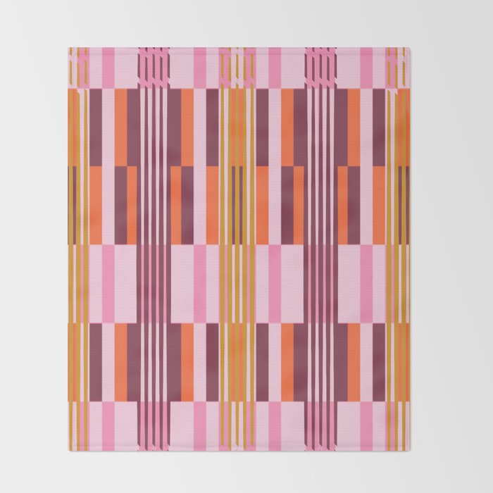 Striped Joy Throw Blanket Gallery Image 2