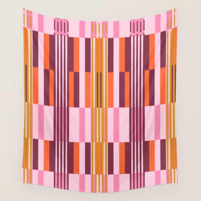 Striped Joy Wall Tapestry Gallery Image 4
