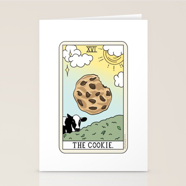 COOKIE READING Stationery Card Gallery Image 1