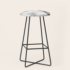 Christmas Holiday Blue Gifts Watercolor Illustration Stool Gallery Image 1