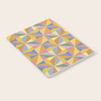 Kaleidoscope Tile Pattern IX Bright Colorful Summer Notebook Gallery Image 2