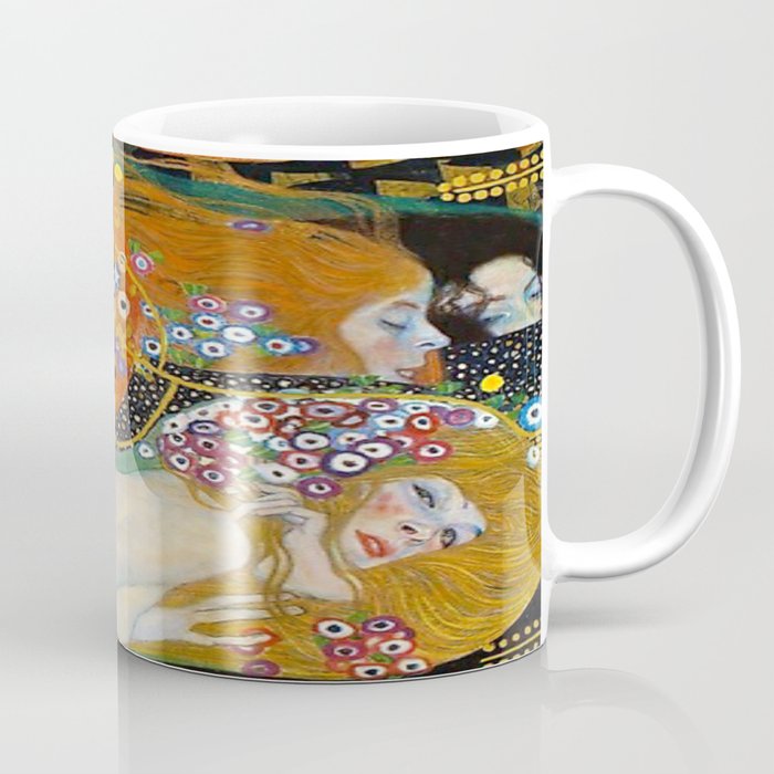 Gustav Klimt Water Serpents II Coffee Mug Gallery Image 1