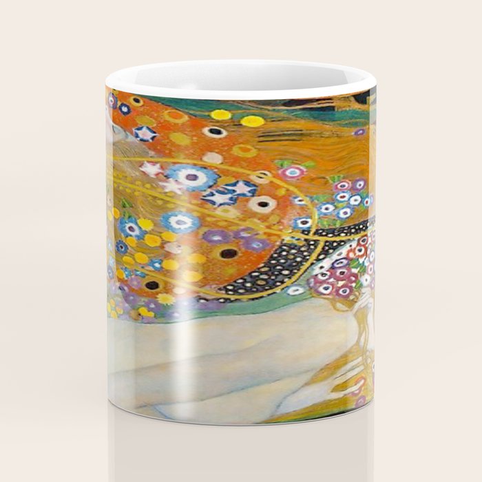 Gustav Klimt Water Serpents II Coffee Mug Gallery Image 4