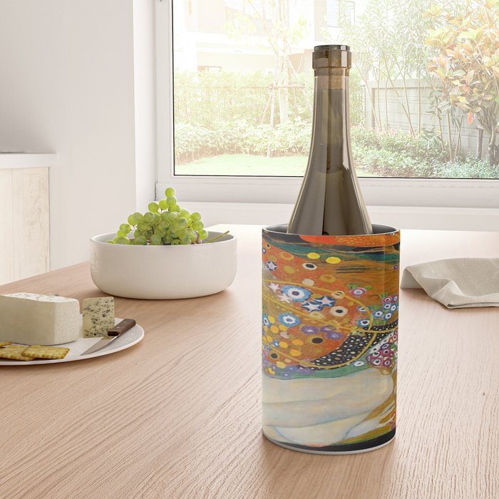 Gustav Klimt Water Serpents II Wine Chiller Gallery Image 4