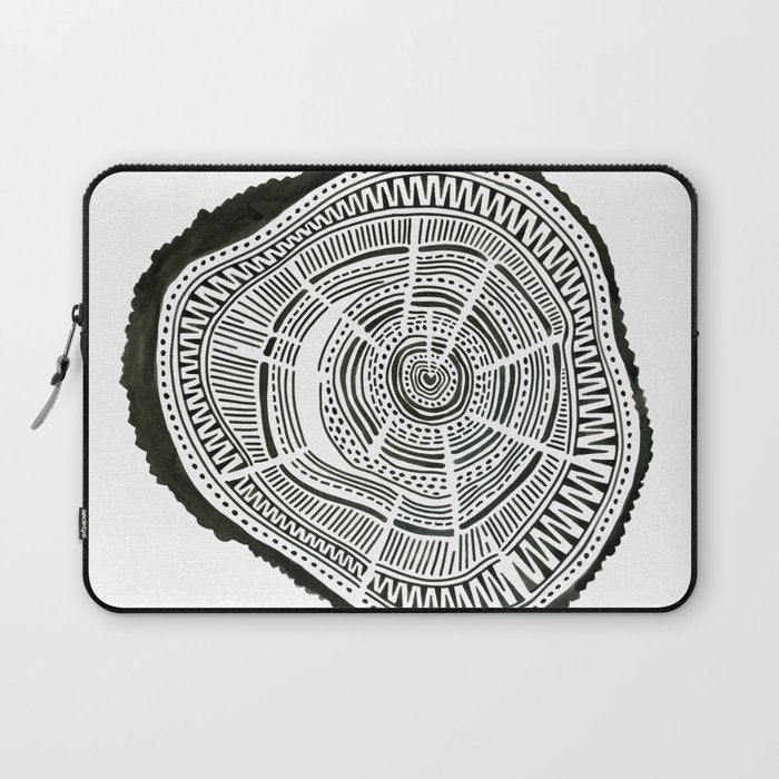 Ponderosa Pine - Black Laptop Sleeve Gallery Image 1