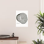 Ponderosa Pine - Black Poster Gallery Image 2