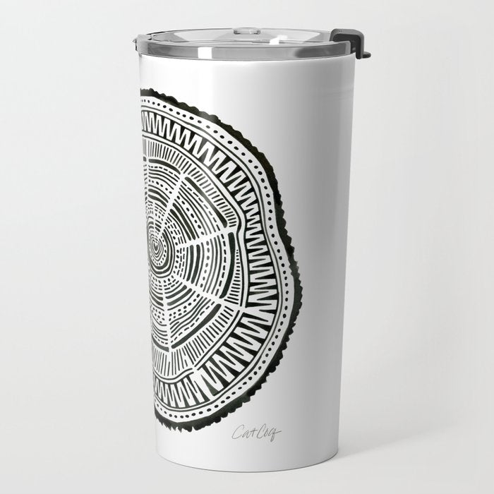 Ponderosa Pine - Black Travel Mug Gallery Image 2
