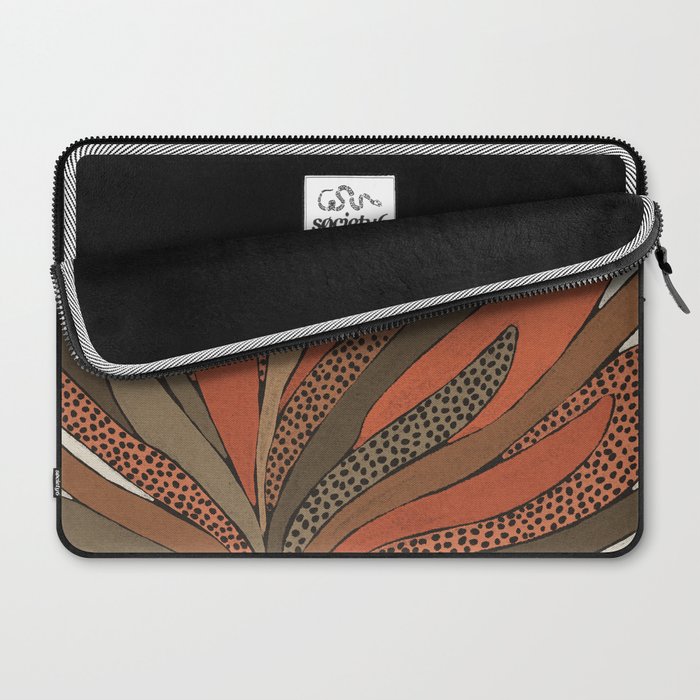 Patterned Plant Laptop Sleeve Gallery Image 2
