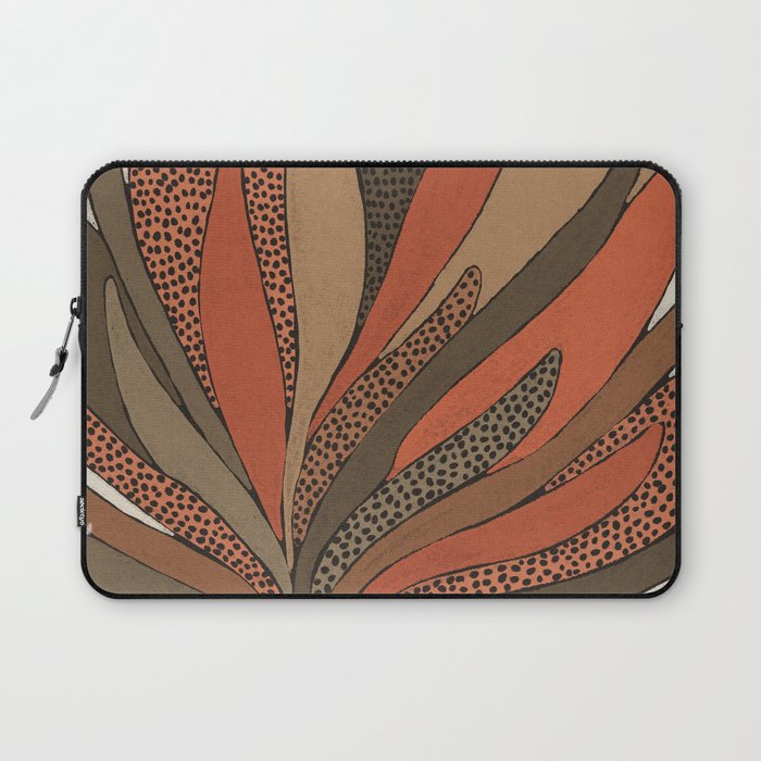 Patterned Plant Laptop Sleeve Gallery Image 1